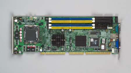 LGA 775 Intel<sup>®</sup> Pentium<sup>®</sup> 4 Full-size Single Board Computer with  DVI/ VGA/ Dual Gigabit LAN/ PCI/ HISA, RoHS