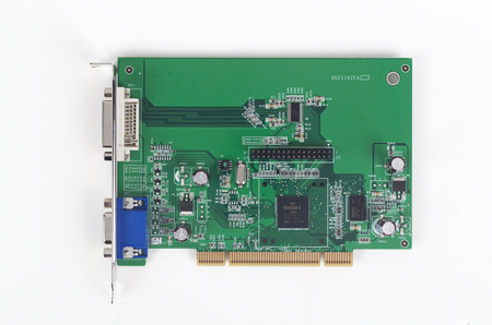 Industrial PCI Graphics Card with Low Power Consumption