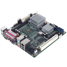 Onboard Intel Celeron<sup>®</sup> M Processor-based Mini-ITX w/4 COM/LAN