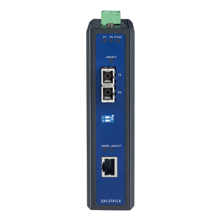 Giga Ethernet to 1000Base TX/SSFX-SM1550-SC-WDM