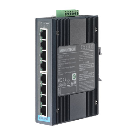 8-port Industrial Unmanaged GbE Switch