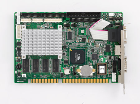 ISA half-sized Single Board Computer VIA Mark 533 with LVDS/VGA/LAN