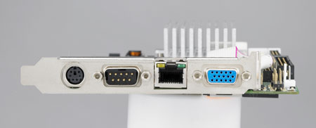 ISA half-sized Single Board Computer VIA Mark 533 with LVDS/VGA/LAN