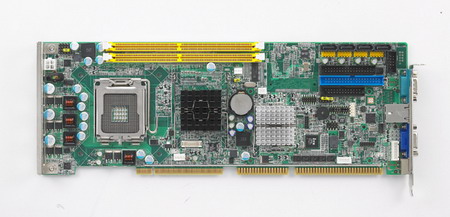 LGA 775 Intel<sup>®</sup> Core™ 2 Duo Full-size Single Board Computer with DVI/ VGA/ Dual Gigabit LAN/ PCI/ HISA /CF, RoHS