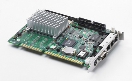 ISA half-sized Single Board Computer VIA Mark 533 with LVDS/VGA/LAN
