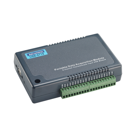 8-Channel  Thermocouple Input USB Data Acquisition Module with 8-Channel Isolated Digital Input