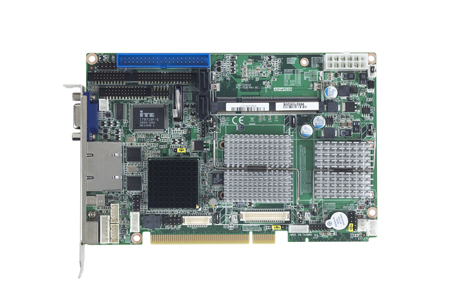 Intel<sup>®</sup> ATOM N270 PCI Half-size SBC with Dual GbE LAN/LVDS/DVI/SATA