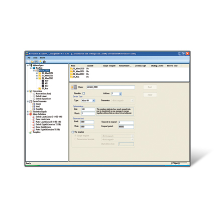 Modbus/RTU - OPCサーバ ソフトウェア
