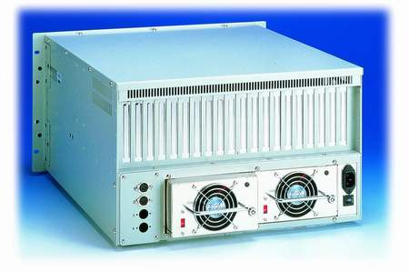 6U 20-Slot Rackmount Chassis with Quad System Support and 400W PSU