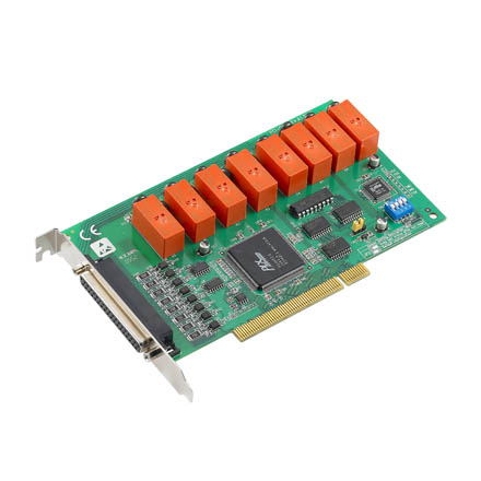 ADLink 16 Relay & 16 Isolated D/I Card PCI-7256 pci 9030 51-12206-0a2 plx 