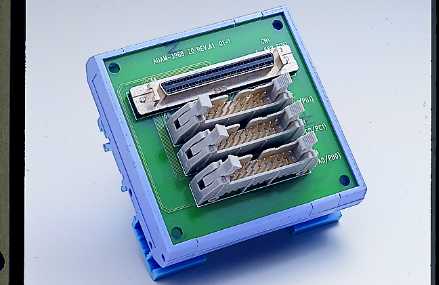 SCSI-68 to 3*IDC-20 Converter, DIN-rail Mount