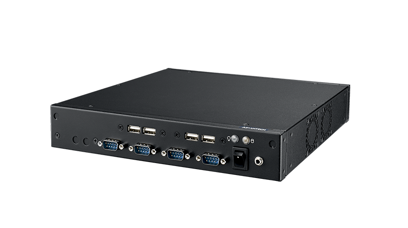 Thin 1U barebone systems with desktop low profile Mini-ITX motherboards