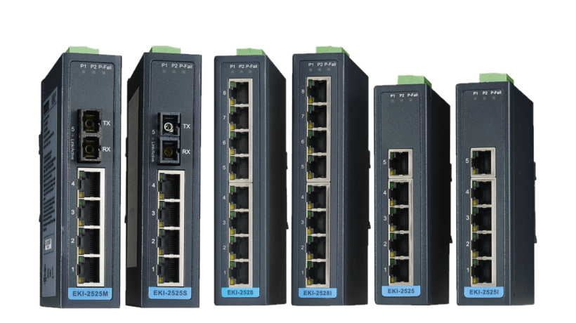 5 Port Industrial Gigabit Network Switch - Ethernet Switches, Networking  IO Products