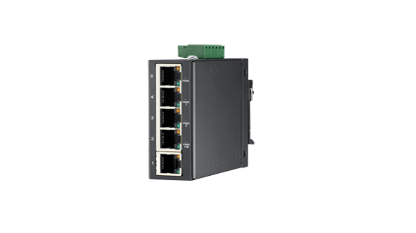 Ultra Compact DIN Rail Mount Unmanaged Ethernet Switches - Advantech B+B  SmartWorx