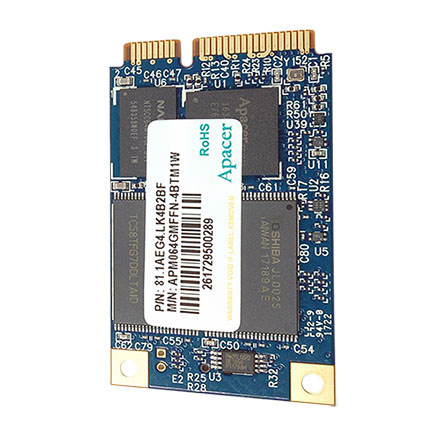 96fd M064 Iap Apacer Wide Temp 64gb Msata Sataiii Mlc Ssd Advantech