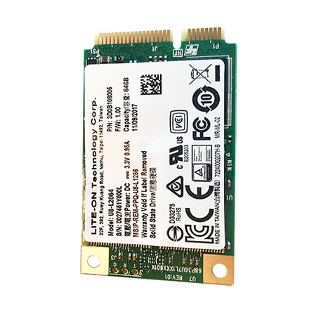 96fd M064 Plg2 Ssstc 64gb Msata Sataiii Mlc Ssd Advantech