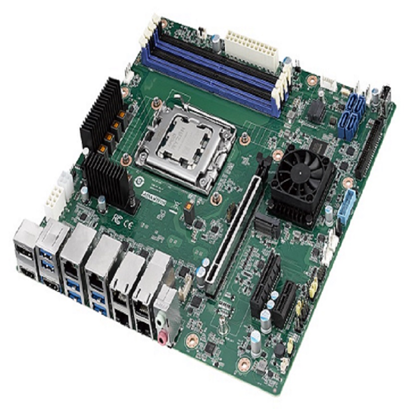 MicroATX AMD AM5/1DP/2HDMI/6LAN w/ 2POE