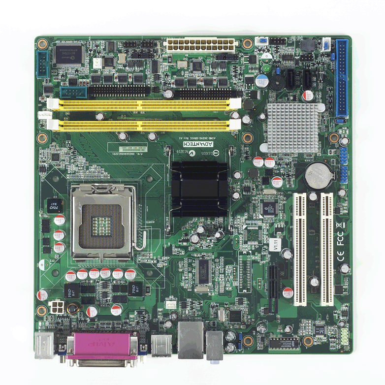 LGA775 Intel<sup>®</sup> Core™2 Duo MicroATX with Dual VGA/LVDS, 10 COM, Single LAN