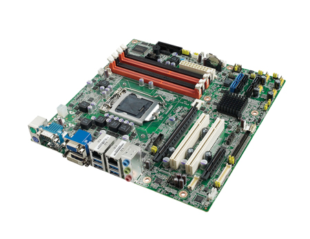 Intel Core I7 I5 I3 Lga1155対応 Microatxマザーボード Crt Dvi Lvds Dp 12usb