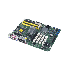 Intel<sup>®</sup> Core™ 2 Duo LGA775 ATX Industrial Motherboard  FSB 1066 with VGA, PCIe, Dual GbE
