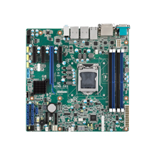 Intel<sup>®</sup> LGA 1151 6/7th Generation Core™ i7/i5/i3/Xeon Micro ATX Server Board with Quad LAN, DDR4