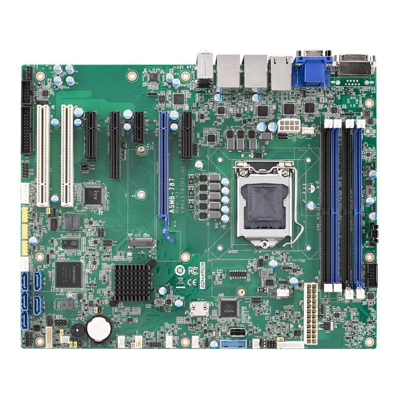 LGA 1200 ATX Server Board W480E GbEx2 W