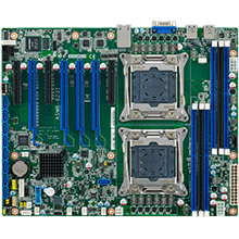 Dual LGA 2011-R3 Intel<sup>®</sup> Xeon<sup>®</sup> E5 ATX Server Board with DDR4, 6 PCIe x16/ x8, 10 SATA3, IPMI 2.0