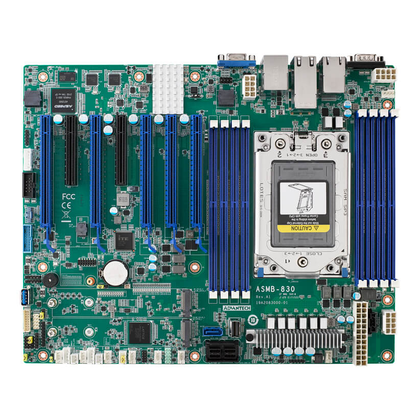 SP3 AMD 7003 ATX SMB w/5 Gen4 PCIe x16 I