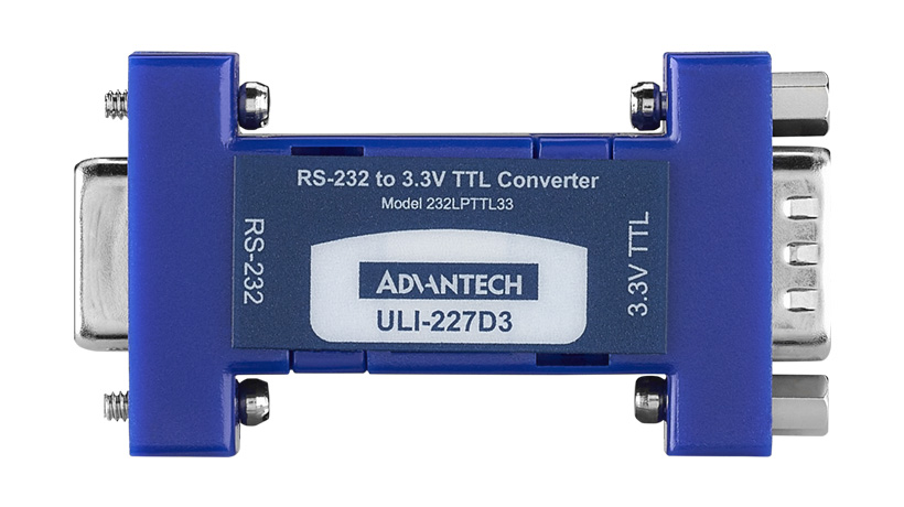 Serial Converter, RS-232 DB9 F / 3.3 V TTL DB9 M, Port Powered
