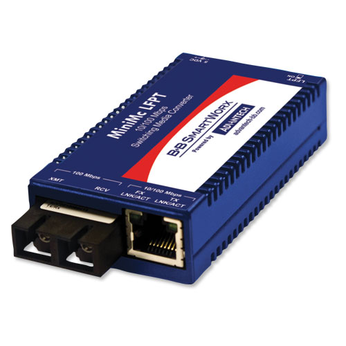 BB-855-11621 - MiniMc with LFPT, Copper to Fiber Media Converter, Multi ...