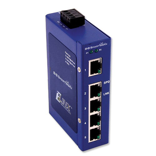 B&B ELECTRONICS ESW205-ST Ethernet Modules 5 PORT ETN UNMANAGED SWITCH 