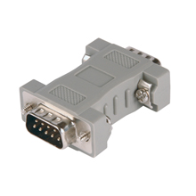 Serial Port Adapter, RS-232 DB9 M / M, Null Modem