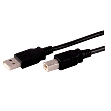 USB 2.0 Cable,  0.9 m / 3 ft