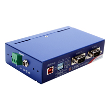 USB to RS-232/422/485, Industrial, 2 Port