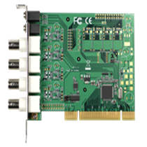 4-ch H.264/MPEG-4 PCI Video Capture Card with SDK
