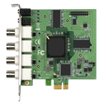 4-Channel PCIe HW Video Capture Card with SDK