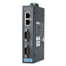2-port RS-232/422/485 Serial Device Server