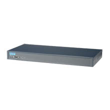 16포트 RS-232/422/485  10/100/1000Mbps 시리얼 디바이스 서버 (DC 입력)