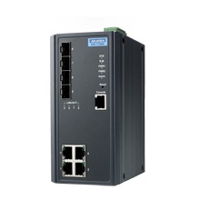 4G + 4SFP Managed Ethernet Switch Wide Temperature