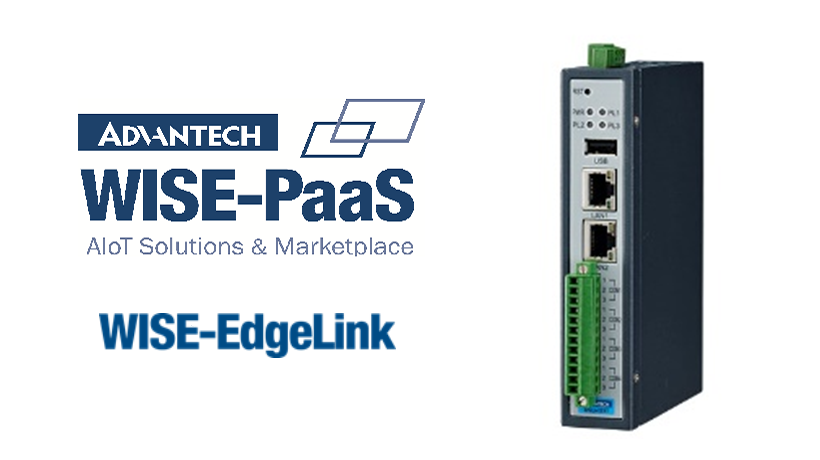 Communication IoT Gateway with WISE-PaaS/EdgeLink, LAN x2, Iso. RS-232/485 x4