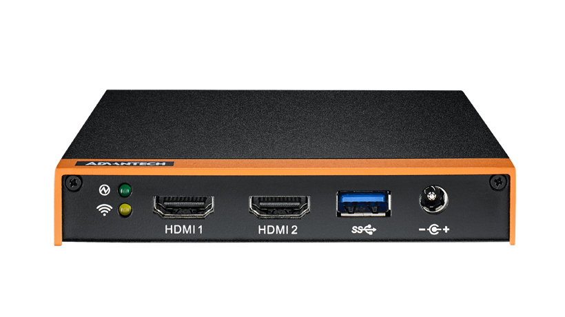 ARM-based 4K Digital Signage Player
for independent dual displays DeviceOn EI and SignageCMS