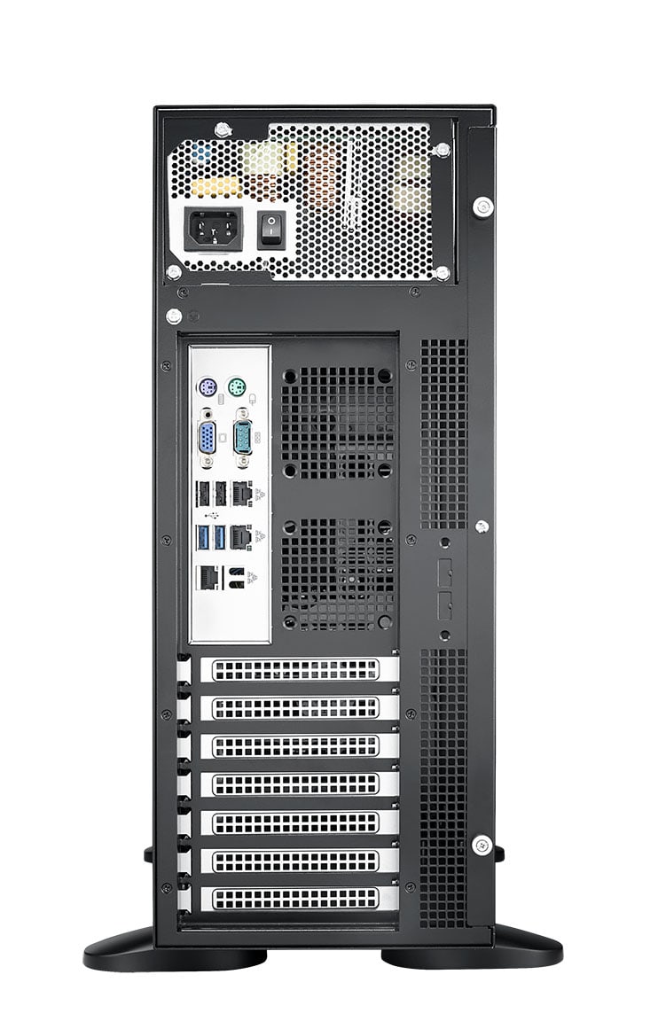 CHASSIS, HPC-7000 Tower Chassis w/ 850W SPS