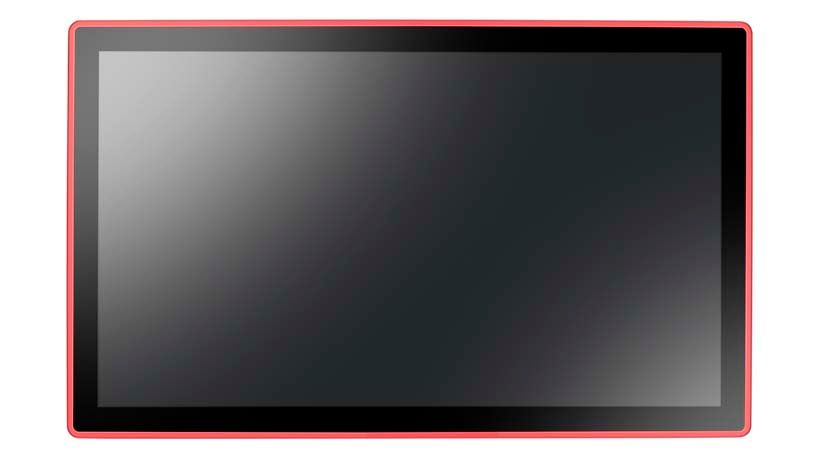 23.8" Flat Monitor,1920 x 1080,w/P-cap, front IP