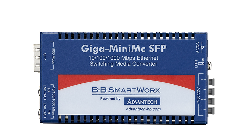 Giga-MiniMc, TX/SFP