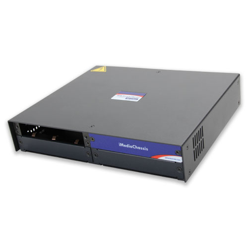 Managed Modular 3-slot Media Converter Chassis,  2 DC Power (also known as MediaChassis 850-10949-2DC)
