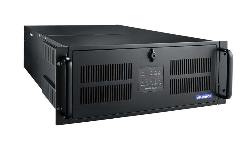 4U 20-Slot Industrial Rackmount Chassis with Multi-System Support, Front-Accessible Power, w/o SPS