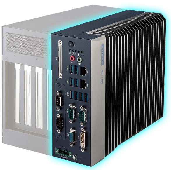 MIC-7700,H110, VGA+DVI, 4 COM, 4 USB3.0+4 USB2.0