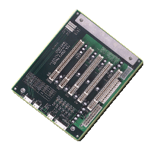 ハーフサイズSBC用, 5スロット　Pure PCIバックプレーン　5PCI
