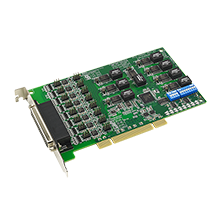 서킷보드, 8포트 RS-232/422/485 PCI 통신카드, surge & isolation 지원 *케이블미포함