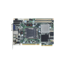 LGA775 Intel<sup>®</sup> Core™2 Duo PCI Half-size SBC with GbE/SATA/VGA/DVI and SSD